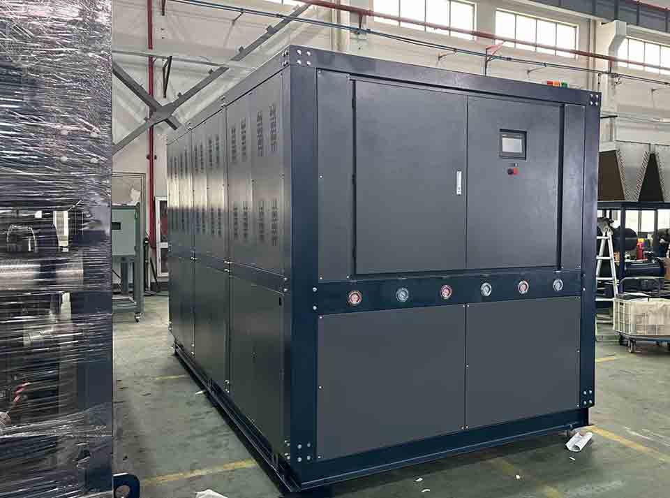 三元復疊螺桿式深冷機組-110℃