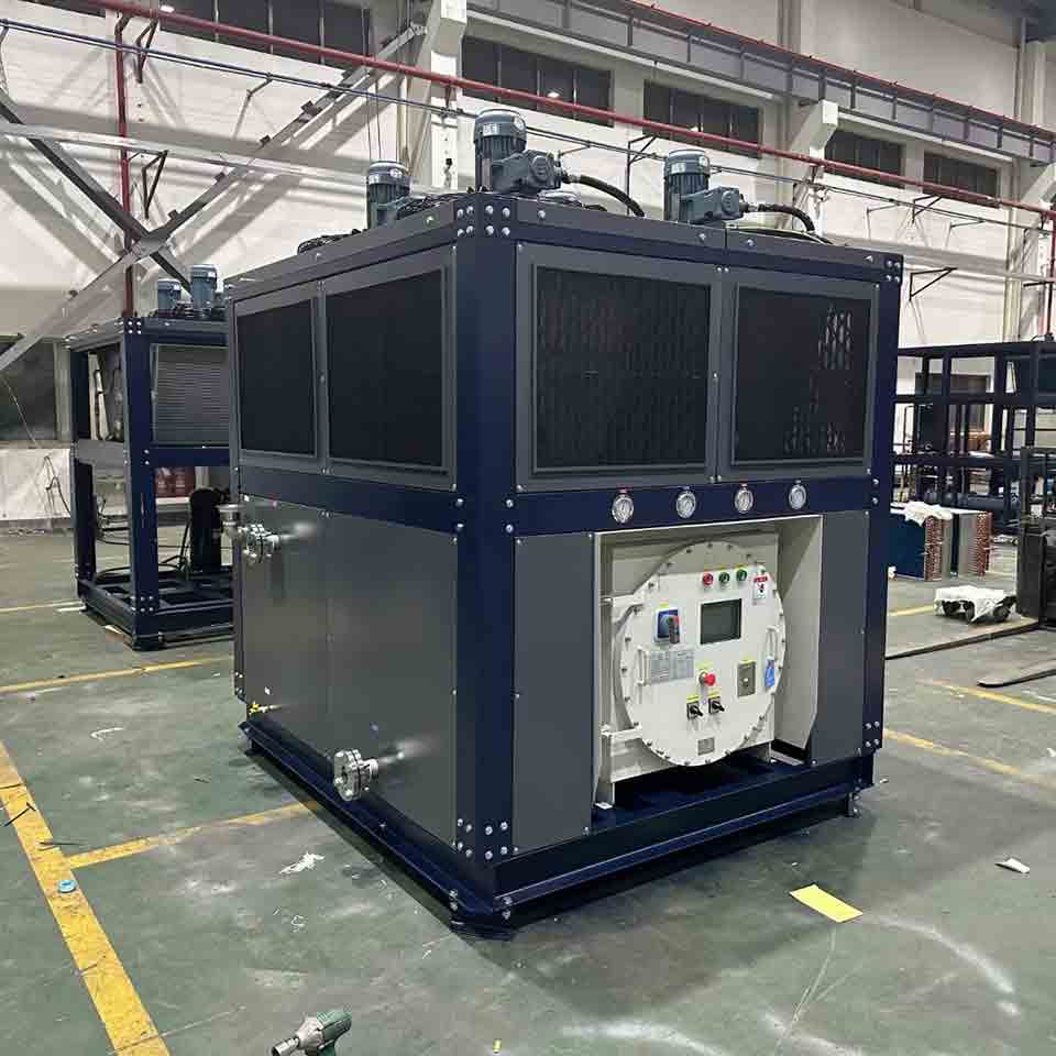 反應釜用乙二醇冷凍機組（-5℃～-40℃）